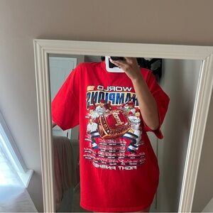 World champions 2019 baseball tee